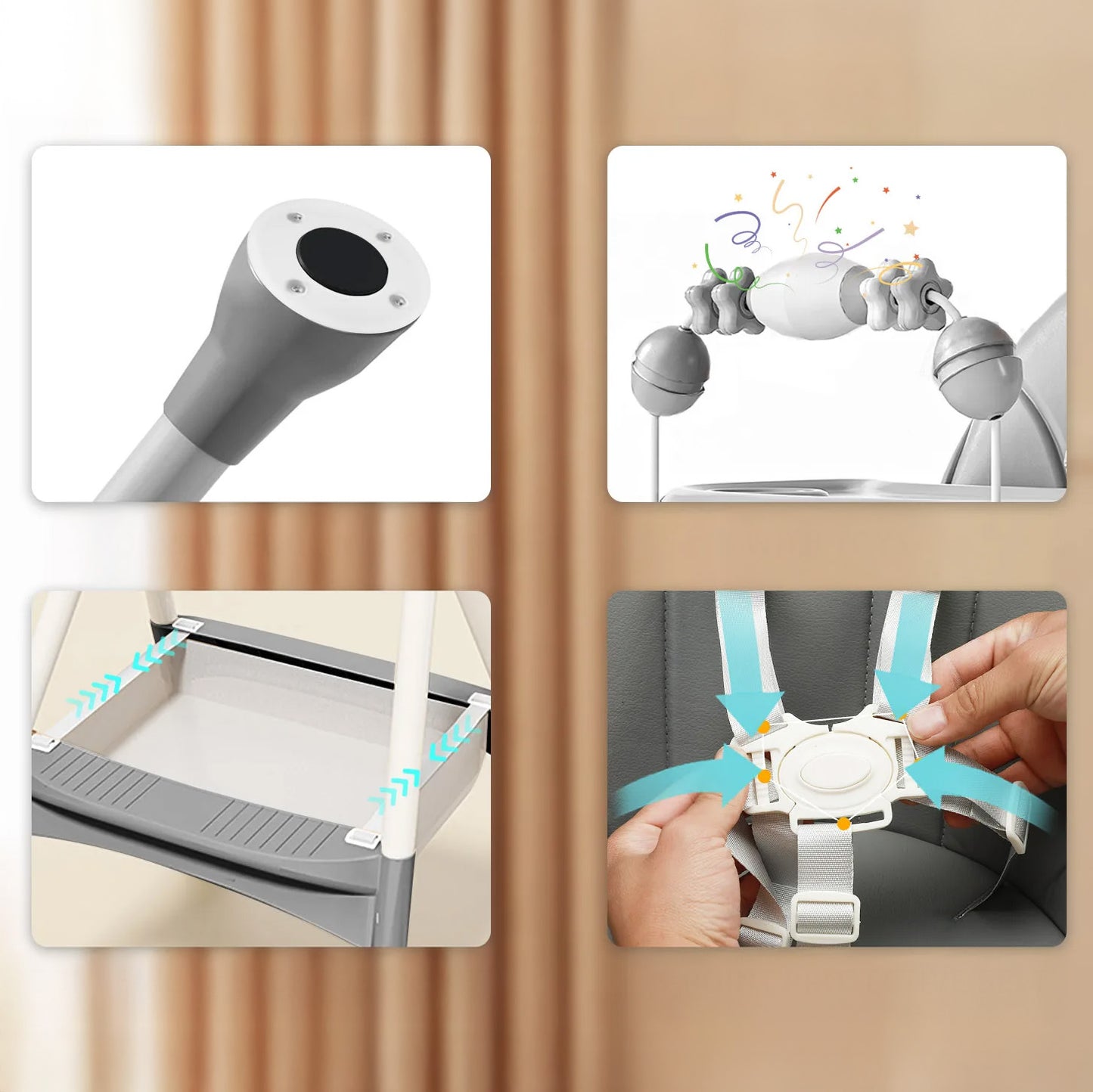 Chaise haute bébé 3 mois Confort+