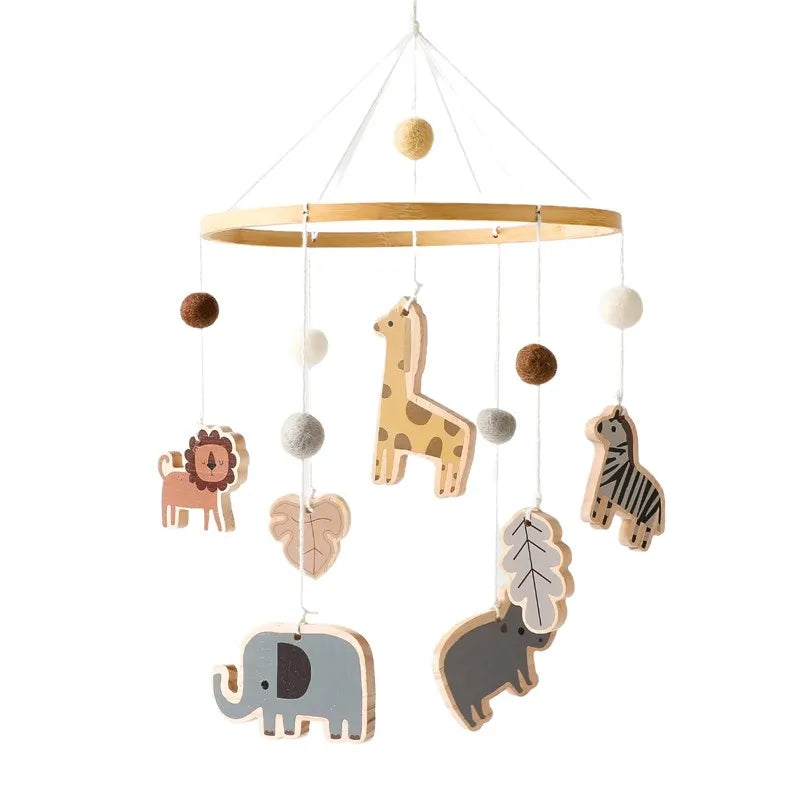 Mobile musical bébé petits animaux