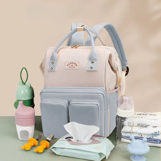 Sac à langer bébé fille multi-fonctions