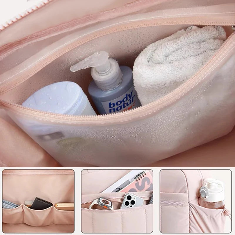 Sac à langer bandoulière doudoune