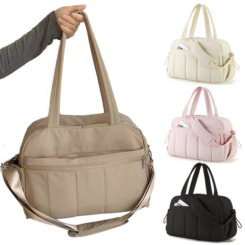 Sac à langer bandoulière doudoune