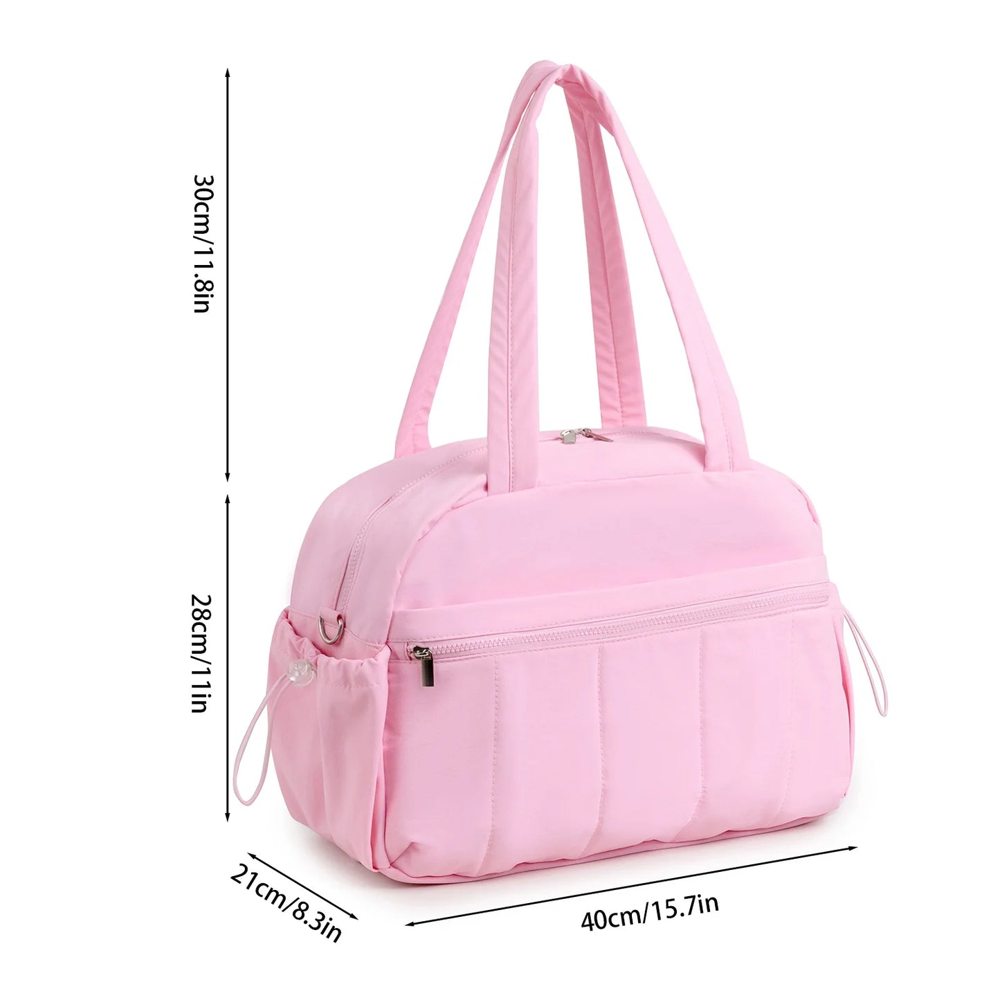 Sac à langer bandoulière doudoune