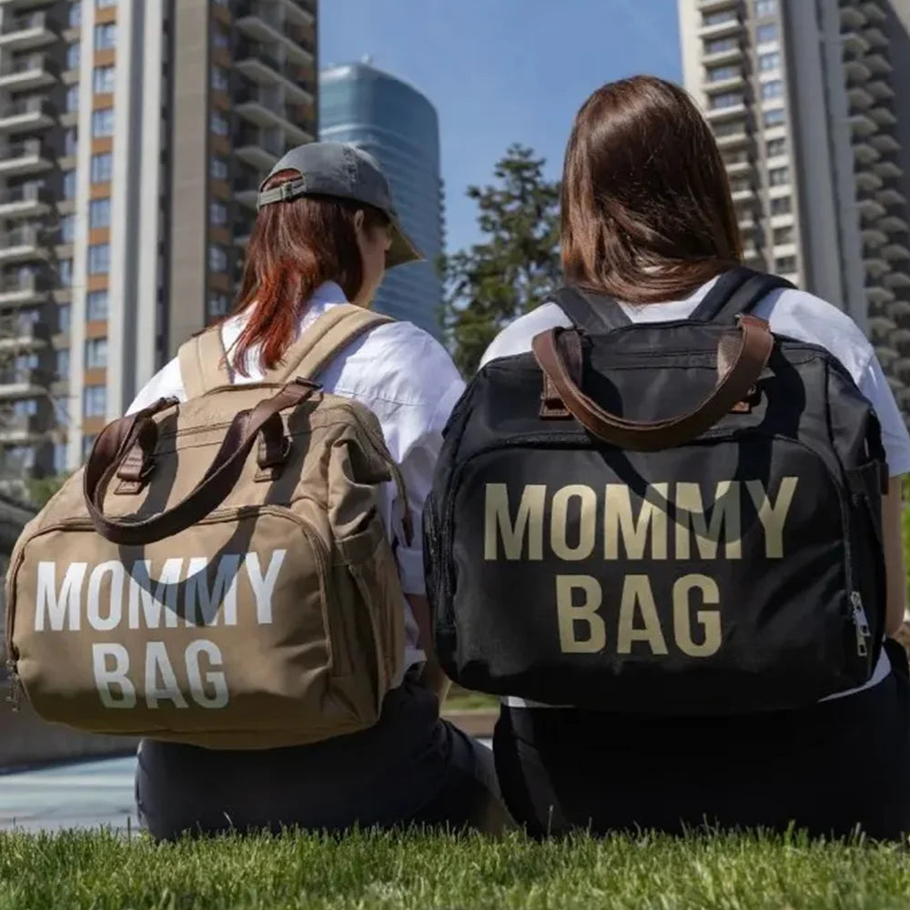 Sac à langer noir Mommy Bag