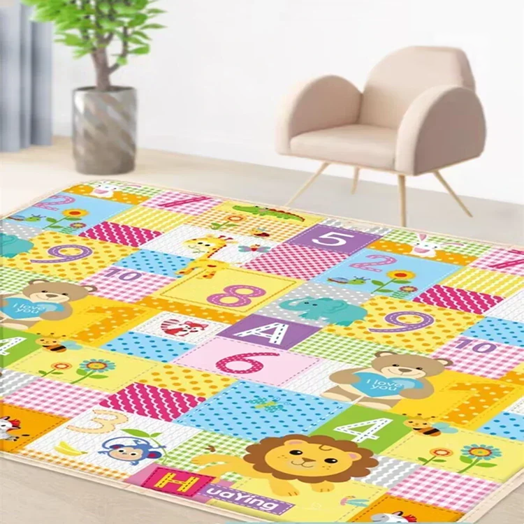 Tapis d'éveil pliable Green Lion 180x100