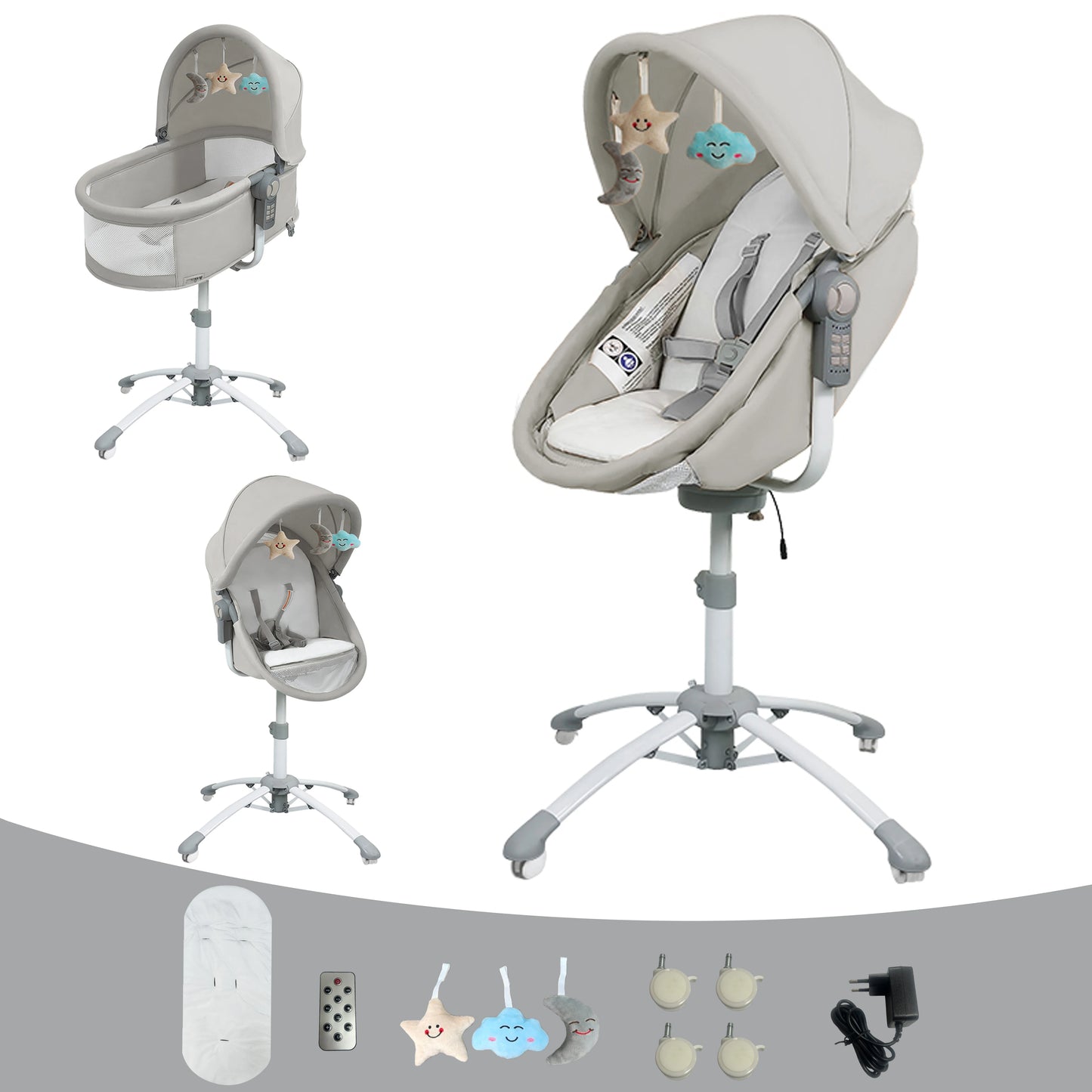 Transat en hauteur pour bébé EasyGrow