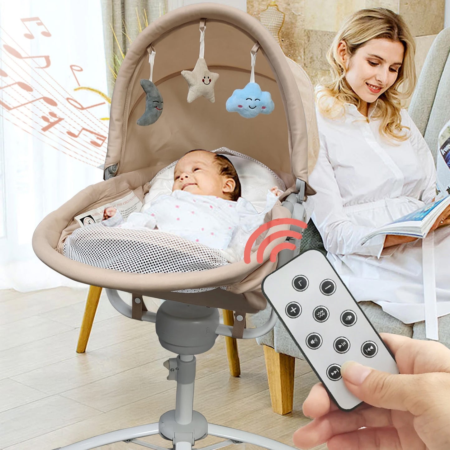 Transat en hauteur pour bébé EasyGrow