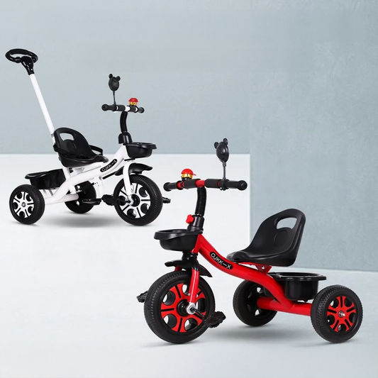 Tricycle évolutif rose