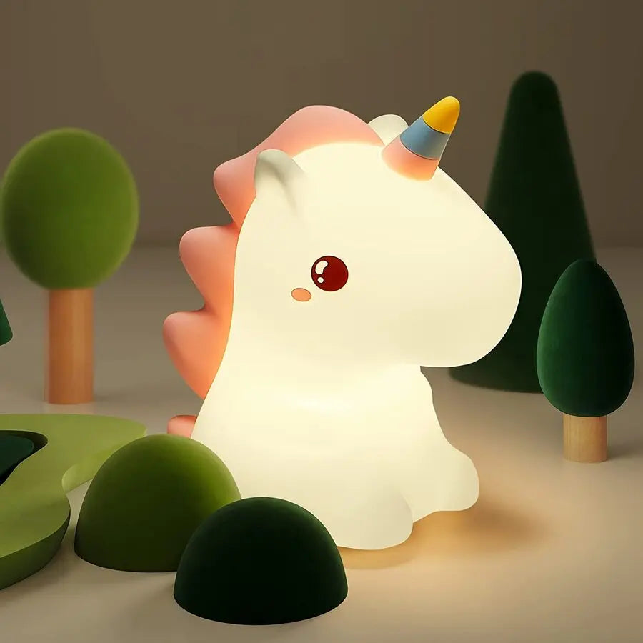 Veilleuse bébé licorne
