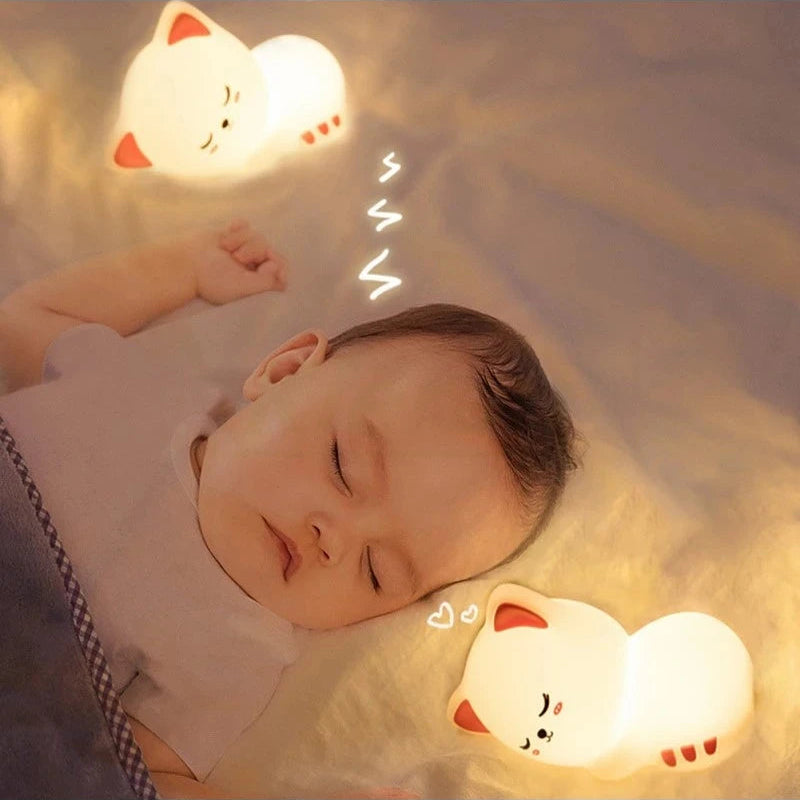 Veilleuse bébé renard