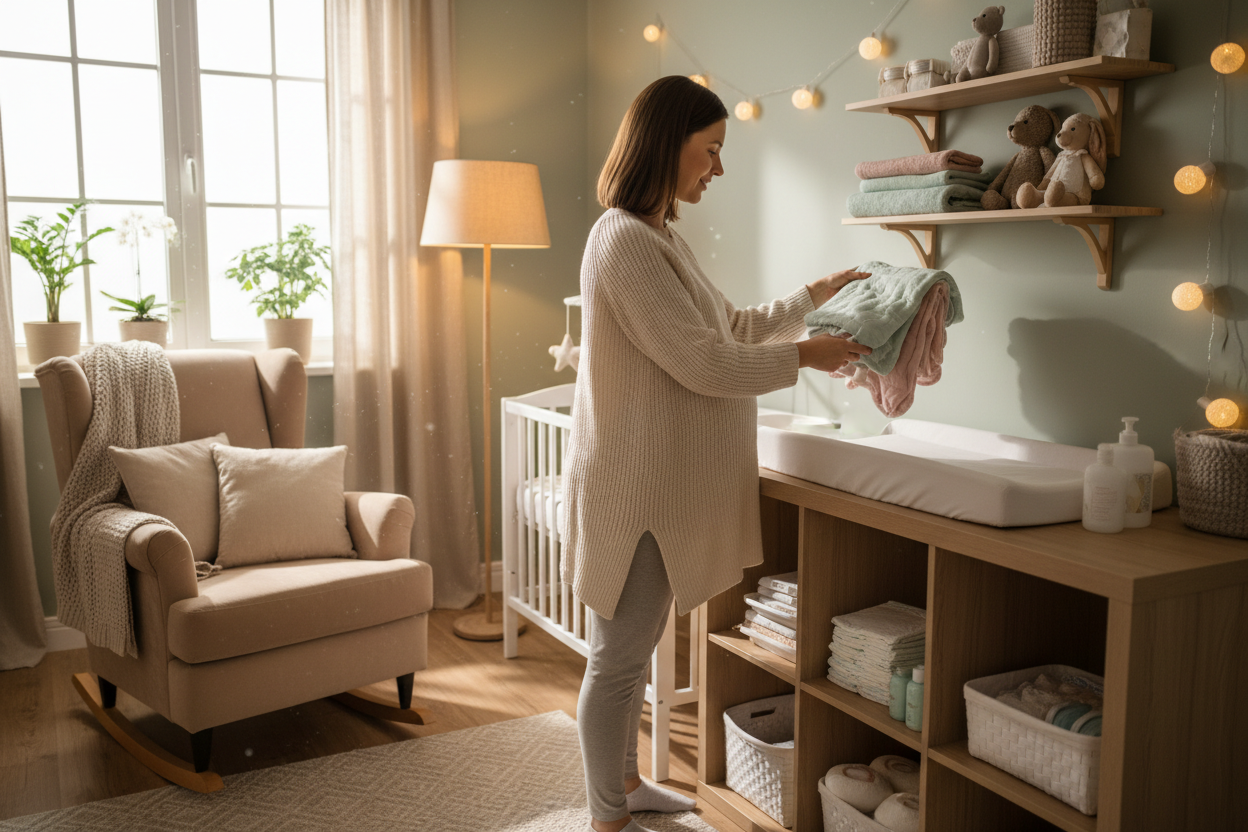 Comment créer un espace pratique et chaleureux quand on devient maman