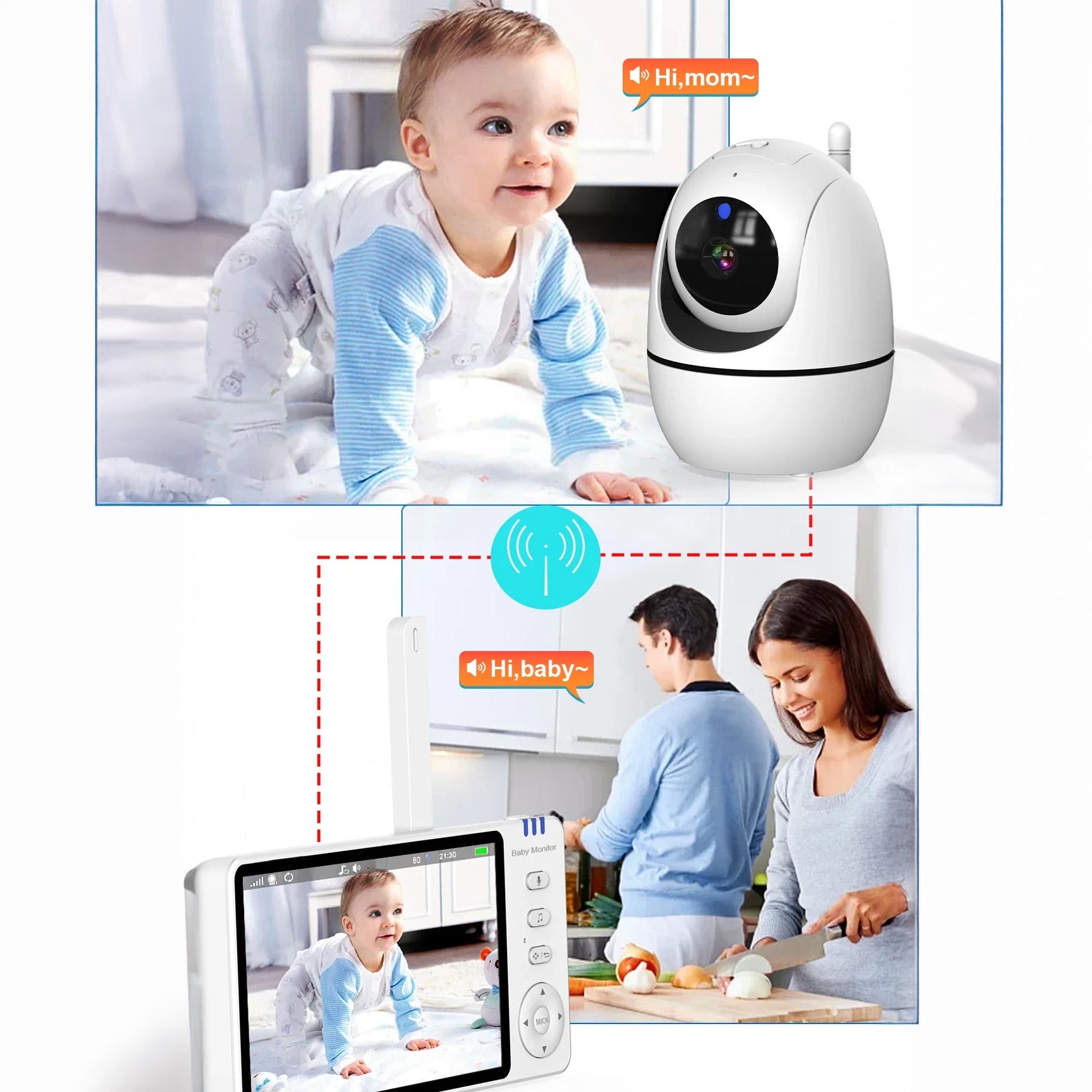 Babyphone caméra BabyVision
