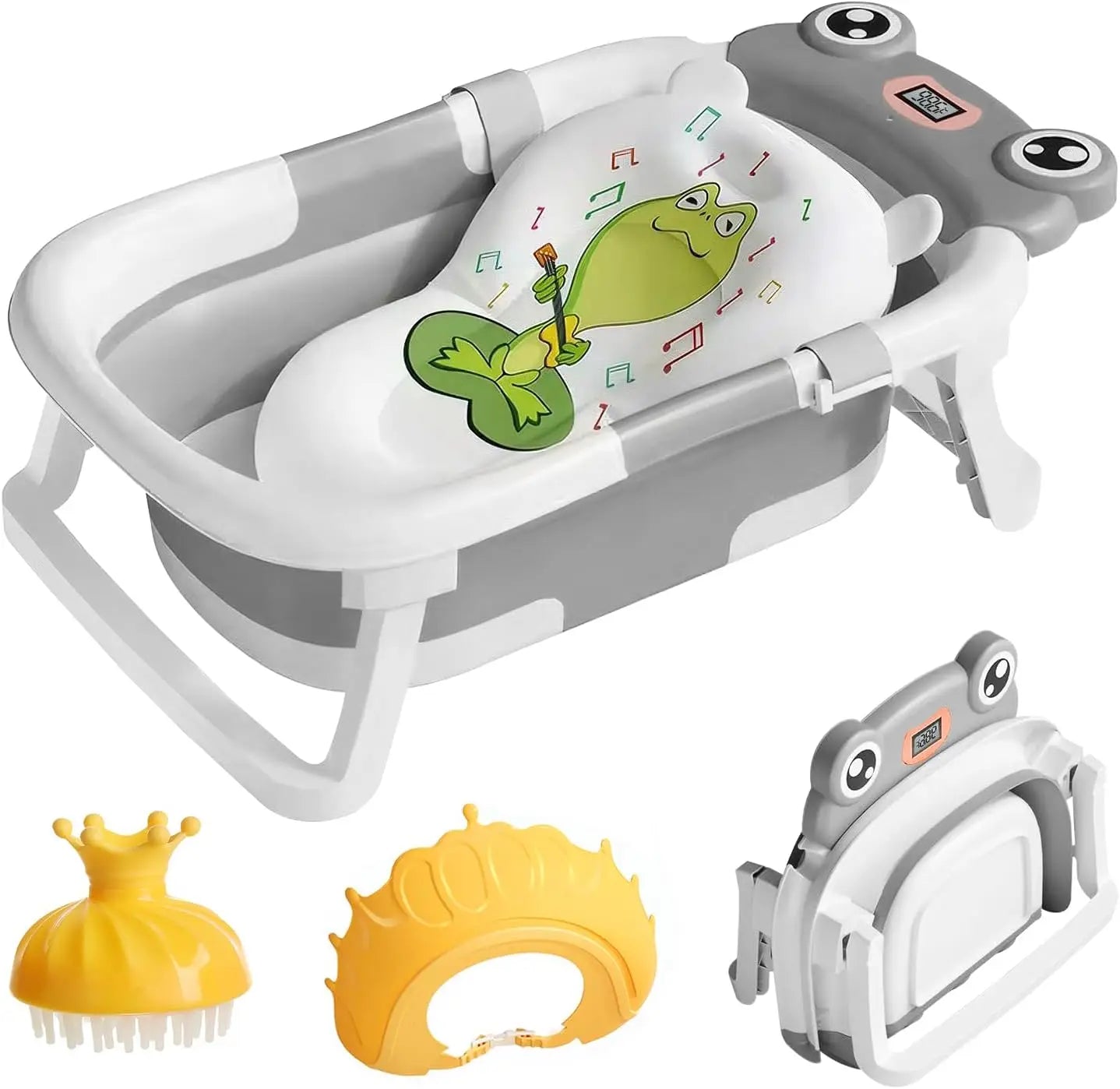 Baignoire bebe pour douche avec thermomètre