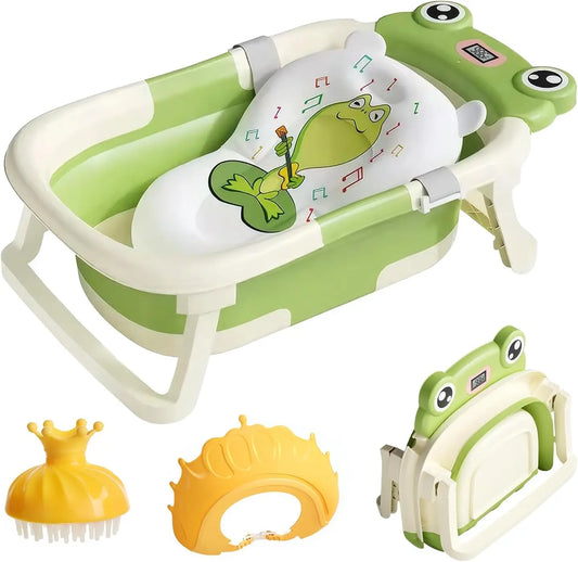 Baignoire bebe pour douche avec thermomètre