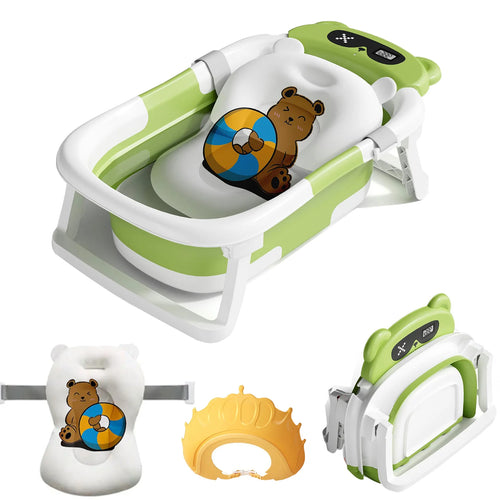 Baignoire bebe pour douche avec thermomètre