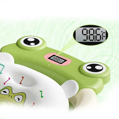 Baignoire bebe pour douche avec thermomètre