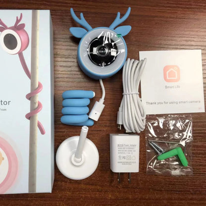 Caméra bébé qui s'accroche au lit