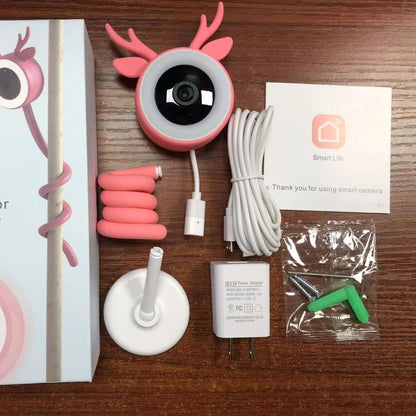 Caméra bébé qui s'accroche au lit