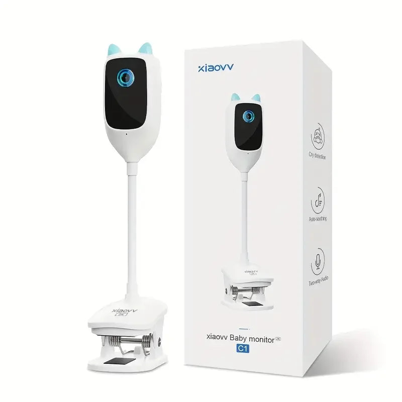 Caméra bébé qui s'accroche au lit BabyMonitor