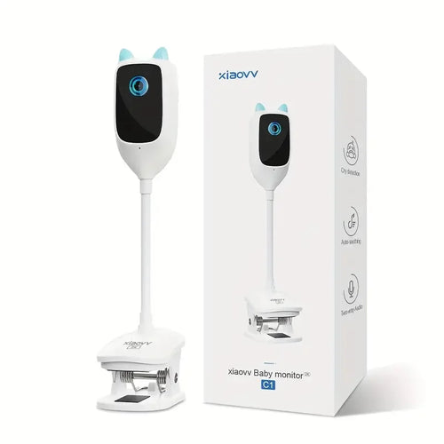 Caméra bébé qui s'accroche au lit BabyMonitor