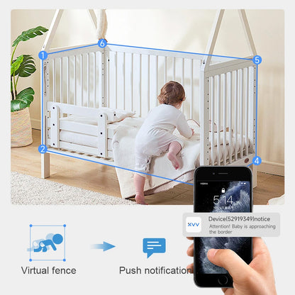 Caméra bébé qui s'accroche au lit BabyMonitor