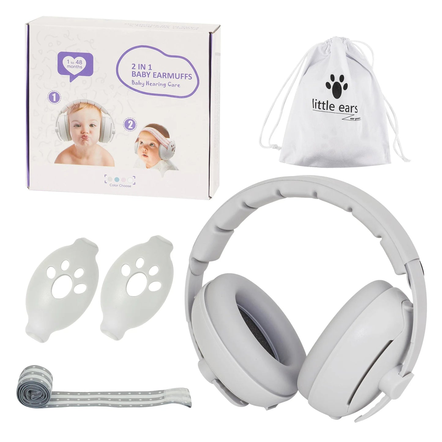 Casque anti bruit bébé 3 mois Silent+