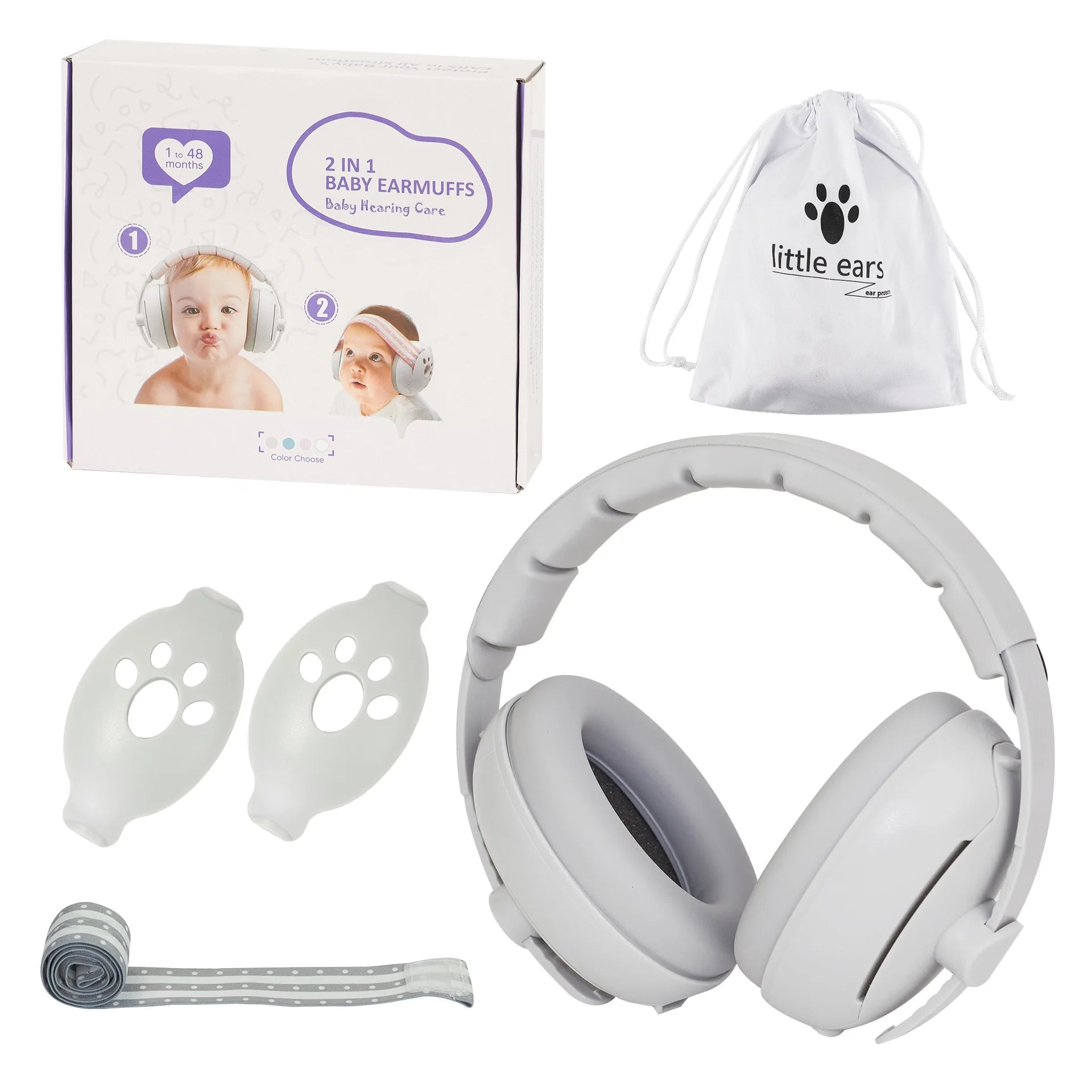 Casque anti bruit bébé 3 mois Silent+