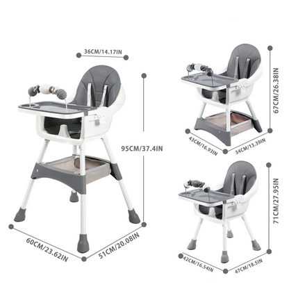 Chaise haute bébé 3 mois Confort+