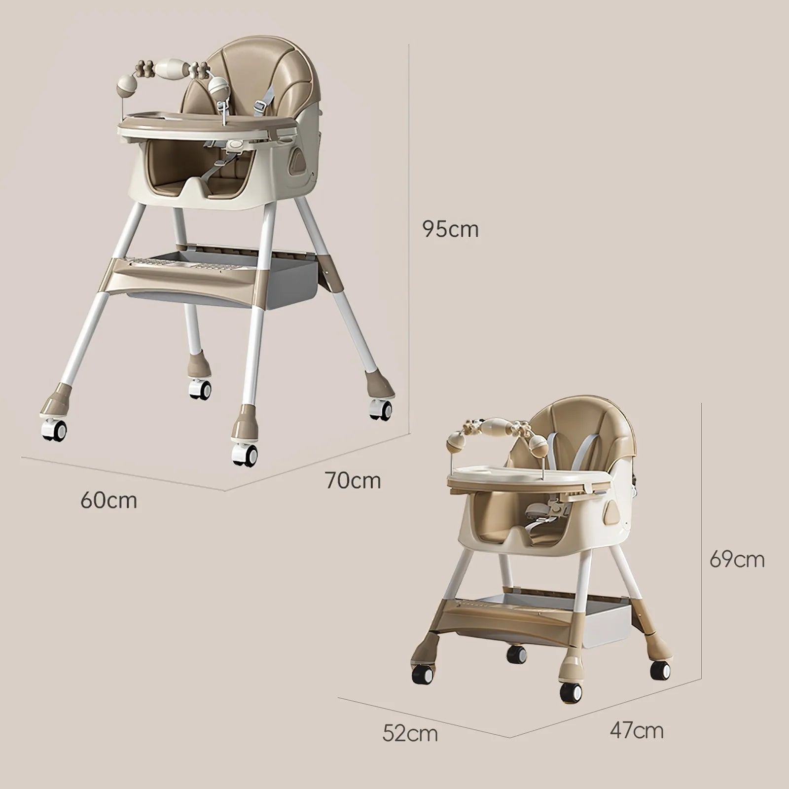 Chaise haute bébé SafeStep