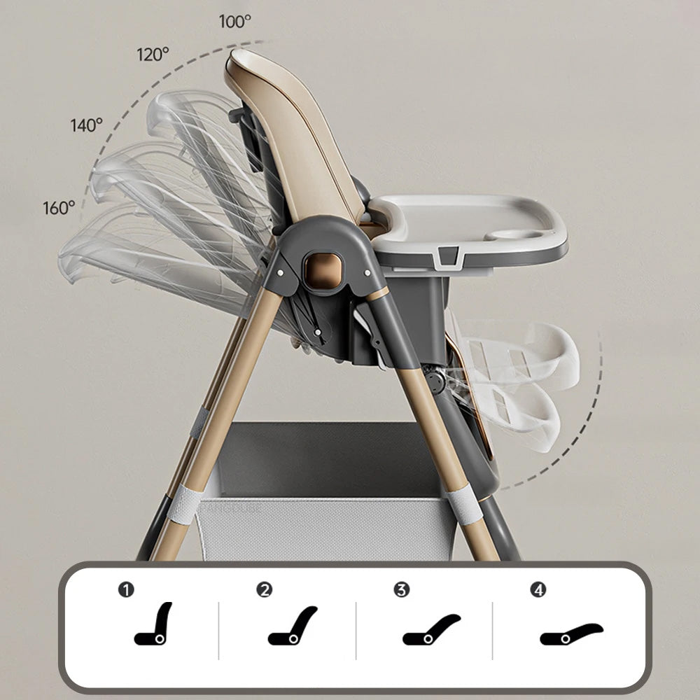 Chaise haute bébé transat BabyLunch