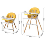 Chaise haute bébé transat CocoonLunch