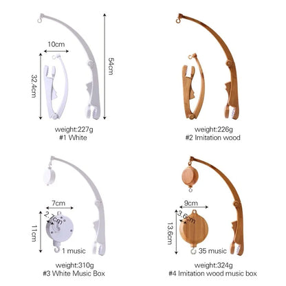 Mobile bébé bois BabyJungle