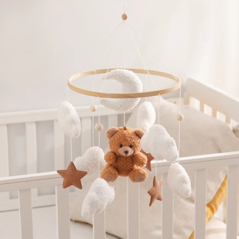 Mobile lit bébé ourson mignon