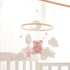 Mobile lit bébé ourson mignon