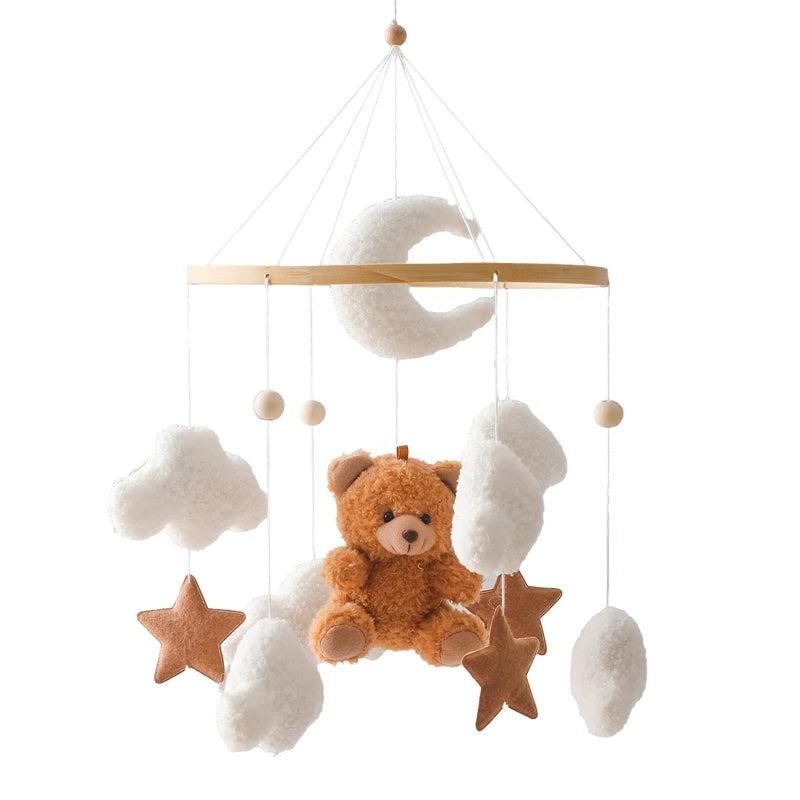 Mobile lit bébé ourson mignon