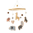 Mobile musical bébé petits animaux