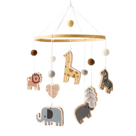 Mobile musical bébé petits animaux