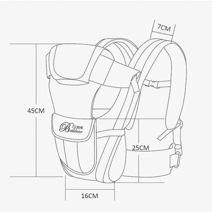 Porte bébé dorsal BabySling