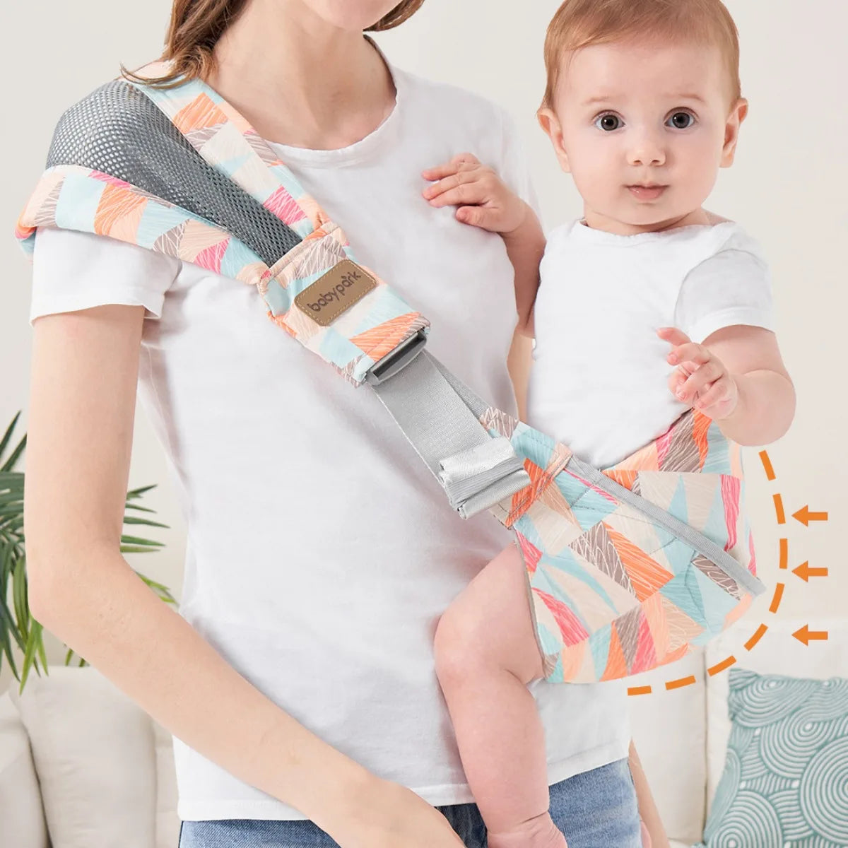 Porte bébé hanche Compact Zen