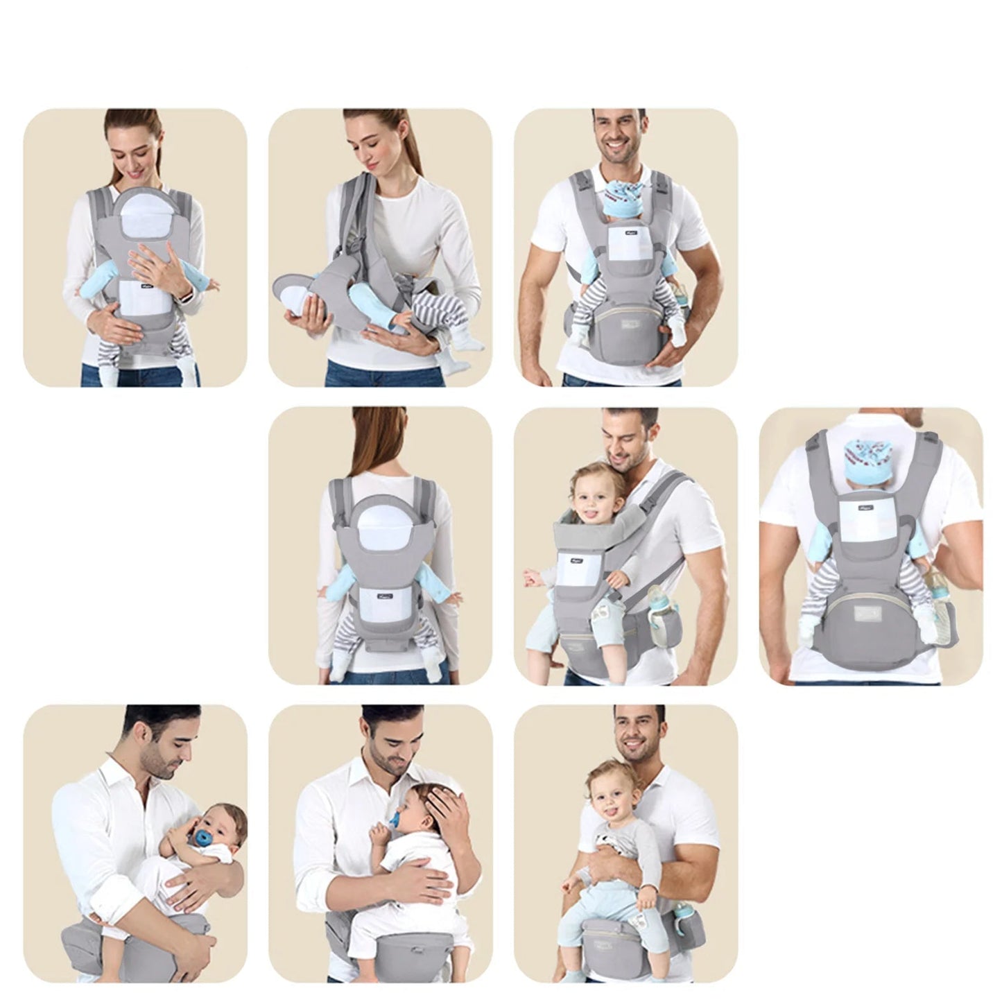 Porte bébé ventral ZenFit