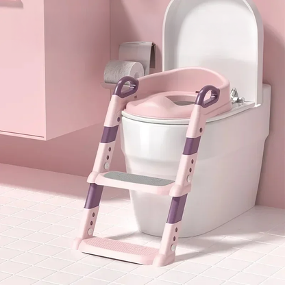 Pot bébé toilette ajustable avec échelle BabyClean