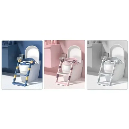 Pot bébé toilette ajustable avec échelle BabyClean