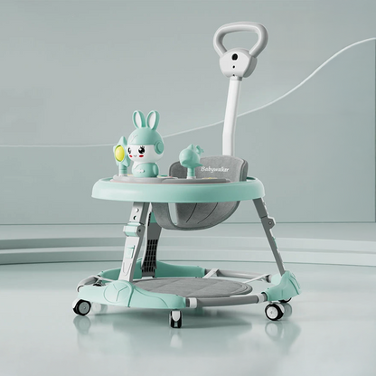 Pousse pousse pour bébé rose