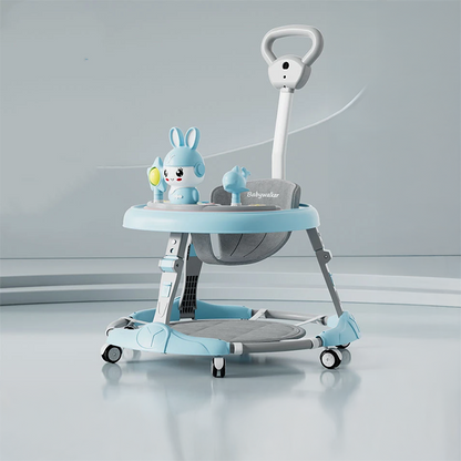 Pousse pousse pour bébé rose