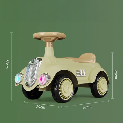 Pousse pousse pour bébé voiture vintage