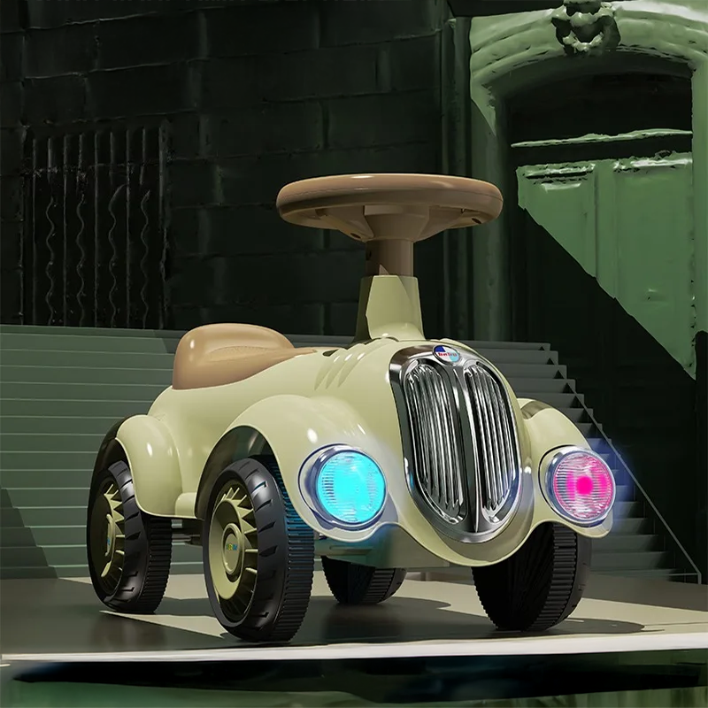 Pousse pousse pour bébé voiture vintage