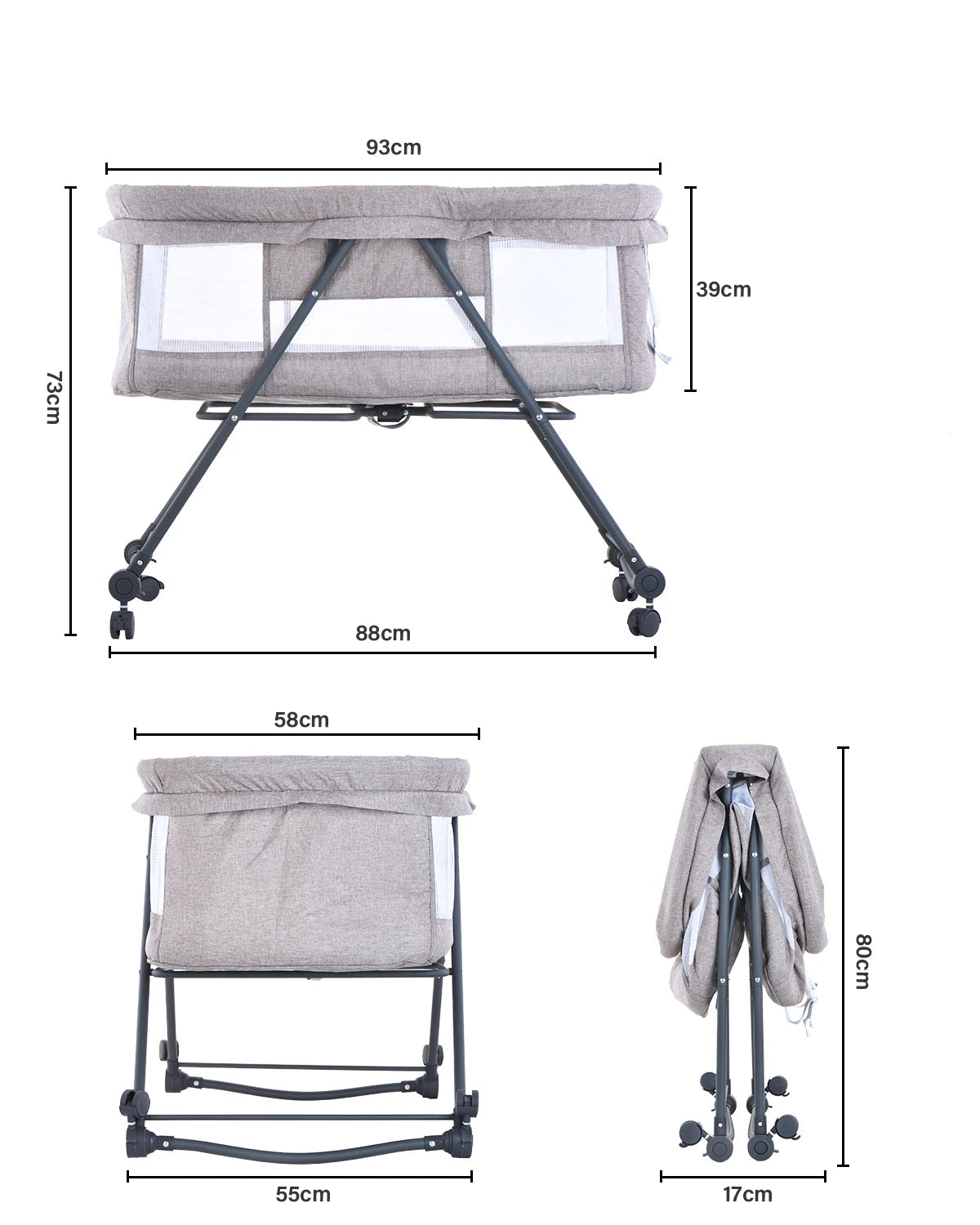 Lit bébé parapluie CosyNest