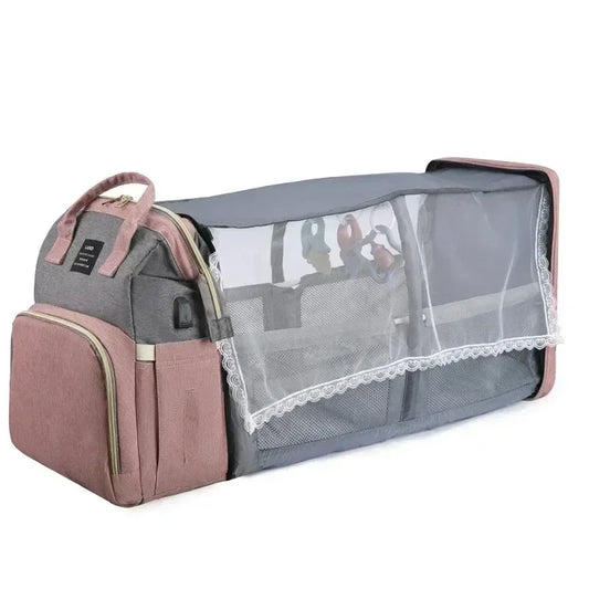 Sac à dos à langer évolutif de voyage