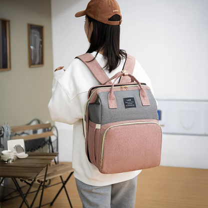 Sac à dos à langer évolutif de voyage