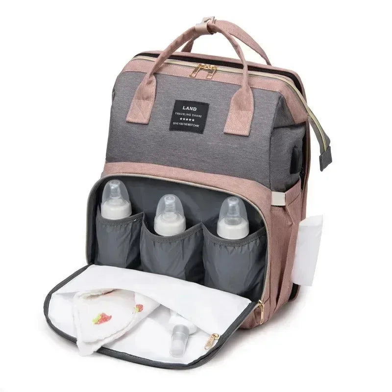 Sac à dos à langer évolutif de voyage
