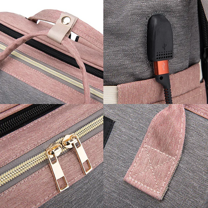 Sac à dos à langer évolutif de voyage